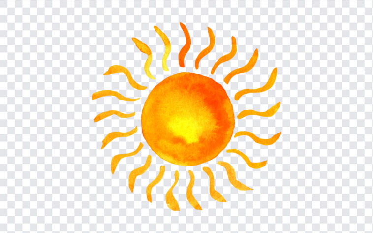Watercolor Sun, Watercolor, Watercolor Sun PNG, Sun PNG, PNG, PNG Images, Transparent Files, png free, png file,