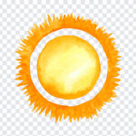 Watercolor Sun, Watercolor, Watercolor Sun PNG, Sun PNG, Sun, Sun Clipart, Clipart PNG, PNG, PNG Images, Transparent Files, png free, png file,