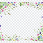 Watercolors Flower Border, Watercolors Flower, Watercolors Flower Border PNG, Watercolors, PNG, PNG Images, Transparent Files, png free, png file, Free PNG, png download,