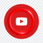 Youtube Round Logo, Youtube Round, Youtube Round Logo PNG, Youtube, PNG, PNG Images, Transparent Files, png free, png file,