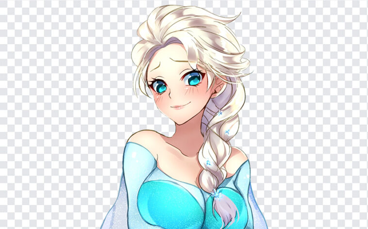Anime Elza, Anime, Anime Elza PNG, Anime Girl PNG, Anime Girl,s Frozen, PNG, PNG Images, Transparent Files, png free, png file, Free PNG, png download,