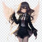 Anime Girl, Anime, Anime Girl PNG, Cute, Kawai Anime Girl, PNG, PNG Images, Transparent Files, png free, png file, Free PNG, png download,