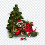 Christmas Tree with Teddy Bear, Christmas Tree with Teddy, Christmas Tree with Teddy Bear PNG, Christmas Tree PNG, PNG, PNG Images, Transparent Files, png free, png file, Free PNG, png download,