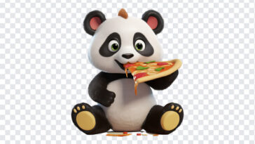 Cute Panda Eating Pizza, Cute Panda Eating, Cute Panda Eating Pizza PNG, Cute Panda, PNG, PNG Images, Transparent Files, png free, png file, Free PNG, png download,