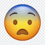 Fearful Emoji, Fearful, Fearful Emoji PNG, iOS Emoji, iphone emoji, Emoji PNG, iOS Emoji PNG, Apple Emoji, Apple Emoji PNG, PNG, PNG Images, Transparent Files, png free, png file, Free PNG, png download,