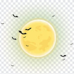 Halloween Moon, Halloween, Halloween Moon PNG, Moon PNG, Bats PNG, PNG, PNG Images, Transparent Files, png free, png file, Free PNG, png download,