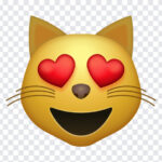 Heart Eyes Cat Emoji, Heart Eyes Cat, Heart Eyes Cat Emoji PNG, Heart Eyes, PNG, iOS Emoji, iphone emoji, Emoji PNG, iOS Emoji PNG, Apple Emoji, Apple Emoji PNG, PNG Images, Transparent Files, png free, png file, Free PNG, png download,