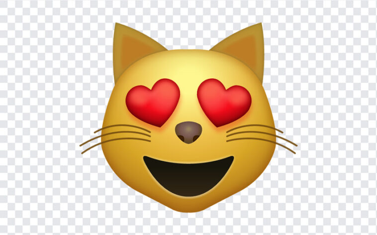 Heart Eyes Cat Emoji, Heart Eyes Cat, Heart Eyes Cat Emoji PNG, Heart Eyes, PNG, iOS Emoji, iphone emoji, Emoji PNG, iOS Emoji PNG, Apple Emoji, Apple Emoji PNG, PNG Images, Transparent Files, png free, png file, Free PNG, png download,
