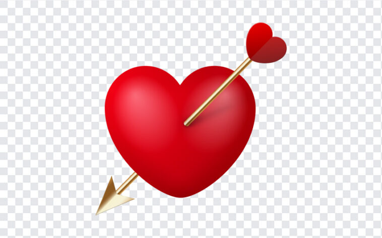 Heart with Cupid Arrow, Heart with Cupid, Heart with Cupid Arrow PNG, Cupid Arrow PNG, Heart PNG, PNG, PNG Images, Transparent Files, png free, png file, Free PNG, png download,