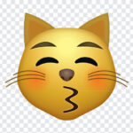 Kissing Cat Emoji, Kissing Cat, Kissing Cat Emoji PNG, Kissing, iOS Emoji, iphone emoji, Emoji PNG, iOS Emoji PNG, Apple Emoji, Apple Emoji PNG, PNG, PNG Images, Transparent Files, png free, png file, Free PNG, png download,