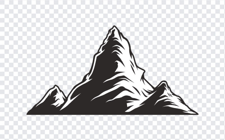 Mountain Silhouette, Mountain, Mountain Silhouette PNG, Silhouette PNG, Mountain PNG, PNG, PNG Images, Transparent Files, png free, png file, Free PNG, png download,