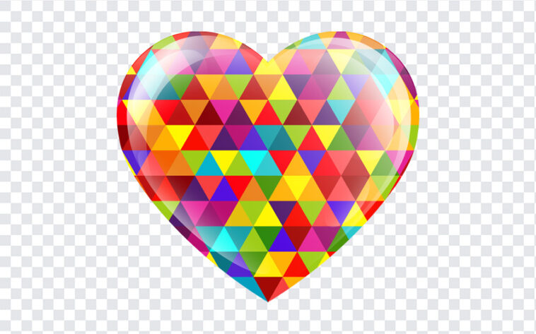 Multicolor Heart, Multicolor, Multicolor Heart PNG, Heart PNG, PNG, PNG Images, Transparent Files, png free, png file, Free PNG, png download,
