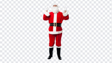 Santa Claus Pointing Up, Santa Claus Pointing, Santa Claus Pointing Up Side, Pointing Up Side, Pointing, Santa Claus, PNG, PNG Images, Transparent Files, png free, png file, Free PNG, png download,