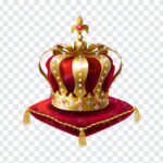 Crown on Velvet Pillow, Crown on Velvet, Crown on Velvet Pillow PNG, Crown PNG, King's Crown PNG, PNG, PNG Images, Transparent Files, png free, png file, Free PNG, png download,