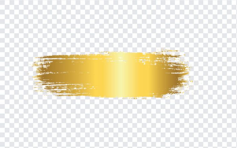 Gold Brush Stroke, Gold Brush, Gold Brush Stroke PNG, Gold, Brush Stroke PNG, PNG, PNG Images, Transparent Files, png free, png file, Free PNG, png download,