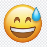 Sweat With Smile Emoji, Sweat With Smile, Sweat With Smile Emoji PNG, iOS Emoji, iphone emoji, Emoji PNG, iOS Emoji PNG, Apple Emoji, Apple Emoji PNG, PNG, PNG Images, Transparent Files, png free, png file, Free PNG, png download,