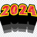 2024, Year 2024, 2024 PNG, Cliparts, 2024 Clipart, Happy New Year, PNG, PNG Images, Transparent Files, png free, png file, Free PNG, png download,