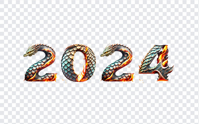 2024 Year of Dragon, 2024 Year of, 2024 Year of Dragon PNG, 2024 Year, Chinese New Year, Asia China, Dragon, Dragon Fonts, PNG, PNG Images, Transparent Files, png free, png file, Free PNG, png download,