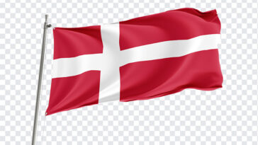 3D Denmark Flag, 3D Denmark, 3D Denmark Flag PNG, World Flags, Denmark Flag PNG, Denmark, Flag of Denmark, 3D, PNG, PNG Images, Transparent Files, png free, png file, Free PNG, png download,