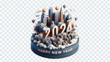 3D Happy New Year City, 3D Happy New Year, 3D Happy New Year City PNG, Happy New Year City PNG, 3D City, Urban New Year, PNG, PNG Images, Transparent Files, png free, png file, Free PNG, png download,