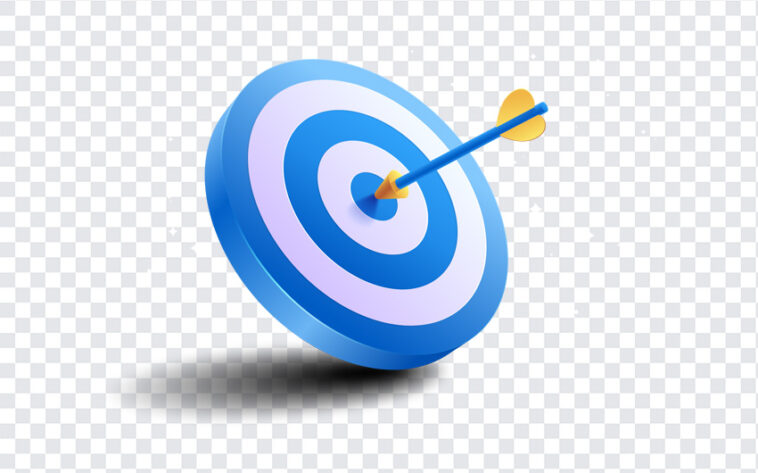 Bullseye, Bullseye PNG, Blue Color, Blue, Arrow, Target PNG, PNG, PNG Images, Transparent Files, png free, png file, Free PNG, png download,