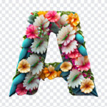 Floral Letter A, Floral Letter, Floral Letter A PNG, Floral, Floral Letters PNG, Alphabet PNG, Floral Alphabet Transparent Floral Letters, PNG, PNG Images, Transparent Files, png free, png file, Free PNG, png download,