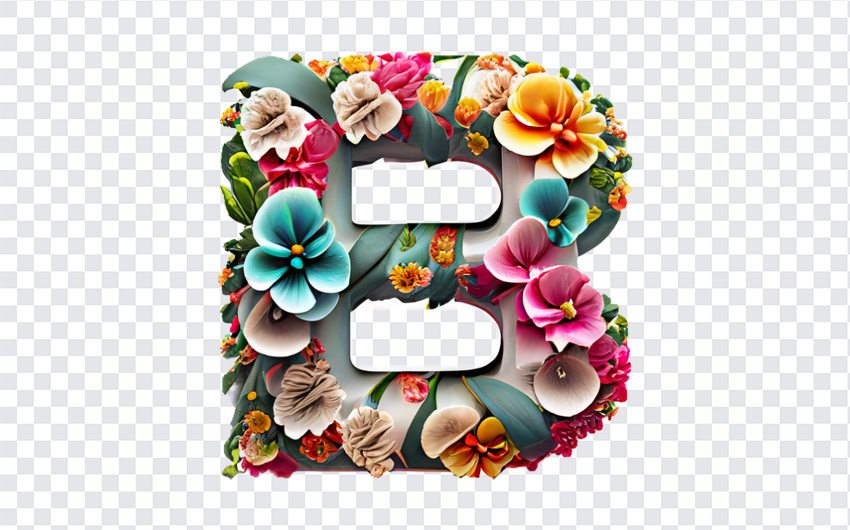 Floral Letter U PNG  Download FREE - Freebiehive