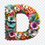Floral Letter D, Floral Letter, Floral Letter D PNG, Floral, Floral Letters PNG, Alphabet PNG, Floral Alphabet Transparent Floral Letters, PNG, PNG Images, Transparent Files, png free, png file, Free PNG, png download,