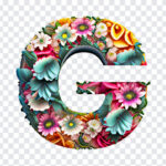 Floral Letter G, Floral Letter, Floral Letter G PNG, Floral, Floral Letters PNG, Alphabet PNG, Floral Alphabet Transparent Floral Letters, PNG, PNG Images, Transparent Files, png free, png file, Free PNG, png download,