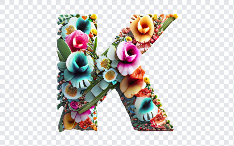 Floral Letter K, Floral Letter, Floral Letter K PNG, Floral, Floral Letters PNG, Alphabet PNG, Floral Alphabet Transparent Floral Letters, PNG, PNG Images, Transparent Files, png free, png file, Free PNG, png download,