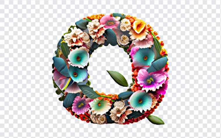 Alphabet Floral PNG Transparent Images Free Download, Vector Files