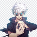 Gojo Satoru, Gojo, Gojo Satoru PNG, Anime PNG, Anime, Japan, Jujutsu Kaisen, PNG, PNG Images, Transparent Files, png free, png file, Free PNG, png download,