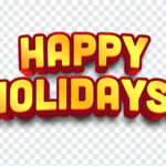 Happy Holidays Text, Happy Holidays, Happy Holidays Text PNG, Happy, Holidays Text, PNG, PNG Images, Transparent Files, png free, png file, Free PNG, png download,