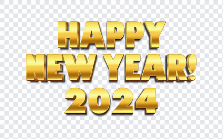 Happy New Year 2024, Happy New Year, Happy New Year 2024 PNG, Happy New, PNG, PNG Images, Transparent Files, png free, png file, Free PNG, png download,