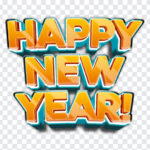 Happy New Year 3D, Happy New Year, Happy New Year 3D PNG, New Year Image, New Year 3D PNG, PNG, PNG Images, Transparent Files, png free, png file, Free PNG, png download,