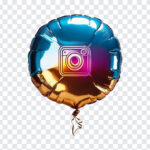 Instagram Balloon, Instagram, Instagram Balloon PNG, Balloon PNG, Instagram Logo PNG, PNG, PNG Images, Transparent Files, png free, png file, Free PNG, png download,