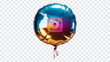 Instagram Balloon, Instagram, Instagram Balloon PNG, Balloon PNG, Instagram Logo PNG, PNG, PNG Images, Transparent Files, png free, png file, Free PNG, png download,