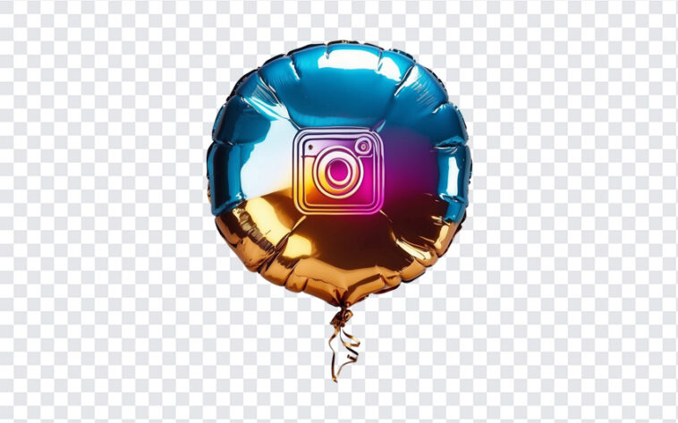 Instagram Balloon, Instagram, Instagram Balloon PNG, Balloon PNG, Instagram Logo PNG, PNG, PNG Images, Transparent Files, png free, png file, Free PNG, png download,