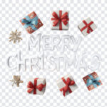 Merry Christmas with Gifts, Merry Christmas Text, Christmas PNG, Merry Christmas, PNG, PNG Images, Transparent Files, png free, png file, Free PNG, png download,