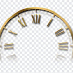 New Year Clock, New Year, New Year Clock PNG, Gold Clock, Gold Elements, Gold, New, PNG, PNG Images, Transparent Files, png free, png file, Free PNG, png download,