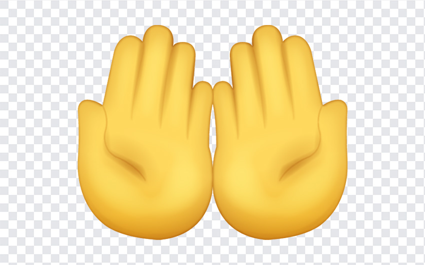 Palms Emoji PNG