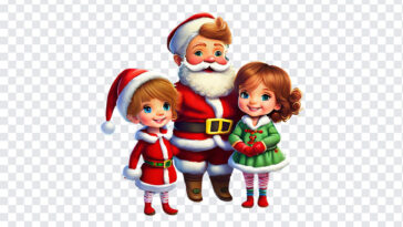Santa with Kids, Santa with, Santa with Kids PNG, Santa, Christmas PNG, Santa Claus, Christmas Images, Xmas, PNG, PNG Images, Transparent Files, png free, png file, Free PNG, png download,