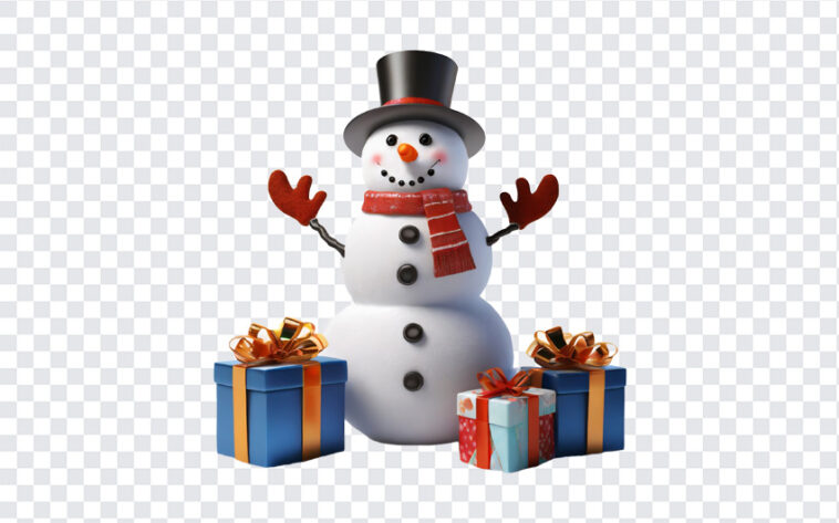 Snow Man with Gift Boxes, Snow Man with Gift, Snow Man with Gift Boxes PNG, Snow Man PNG, PNG, PNG Images, Transparent Files, png free, png file, Free PNG, png download,