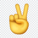 Victory Emoji, Victory, Victory Emoji PNG, iOS Emoji, iphone emoji, Emoji PNG, iOS Emoji PNG, Apple Emoji, Apple Emoji PNG, PNG, PNG Images, Transparent Files, png free, png file, Free PNG, png download,
