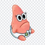 Baby Patrick, Baby, Baby Patrick PNG, Patrick PNG, Sponge Bob, PNG, PNG Images, Transparent Files, png free, png file, Free PNG, png download,