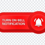 Bell Notification Button, Bell Notification, Bell Notification Button PNG, Notification Button PNG, Button PNG, Bell, PNG, PNG Images, Transparent Files, png free, png file, Free PNG, png download,