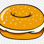 Cream Bagel, Cream, Cream Bagel PNG, PNG, PNG Images, Transparent Files, png free, png file, Free PNG, png download,