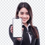 Cute Girl Showing Phone, Cute Girl Showing, Cute Girl Showing Phone PNG, Cute Girl, Girl Showing Phone PNG, Mobile Frame PNG, PNG, PNG Images, Transparent Files, png free, png file, Free PNG, png download,