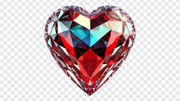 Diamond Heart, Diamond, Diamond Heart PNG, Heart PNG, Valentine's, Love, Love Heart, Shiny Heart, PNG, PNG Images, Transparent Files, png free, png file, Free PNG, png download,