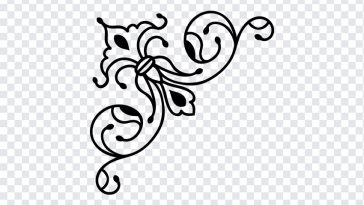 Floral Corner Border, Floral Corner, Floral Corner Border PNG, Border PNG, Corner Border PNG, Floral, PNG, PNG Images, Transparent Files, png free, png file, Free PNG, png download,